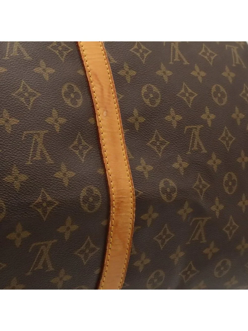 Louis Vuitton Monogram Keepall 55 Boston Bag Purse
